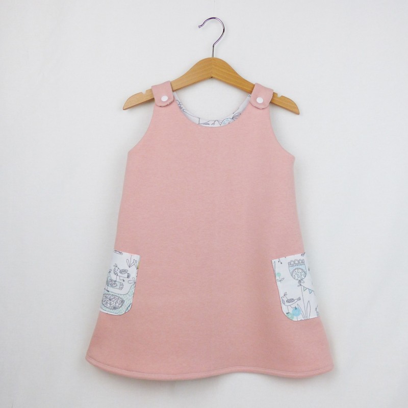 La robe trapèze pour enfant, petite fille et bébé